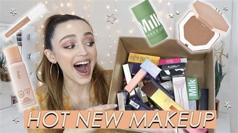 Huge Sephora Haul First Impressions Trying On New Makeup Sephora Haul Sephora Kathleen