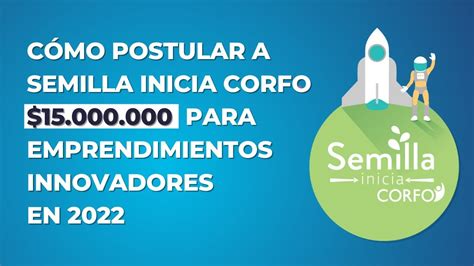 Cómo postular a Semilla Inicia Corfo 15 000 000 para emprendimientos