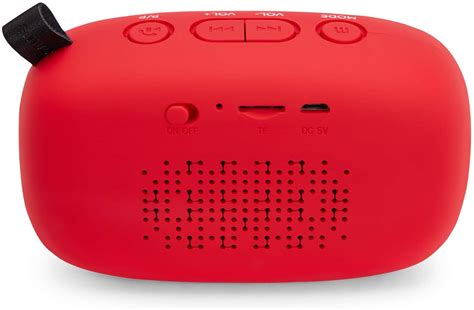 Aiwa Bs Rd Red Bluetooth Speaker Discoazul