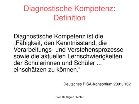 PPT Diagnostische Kompetenz als Schlüsselqualifikation PowerPoint