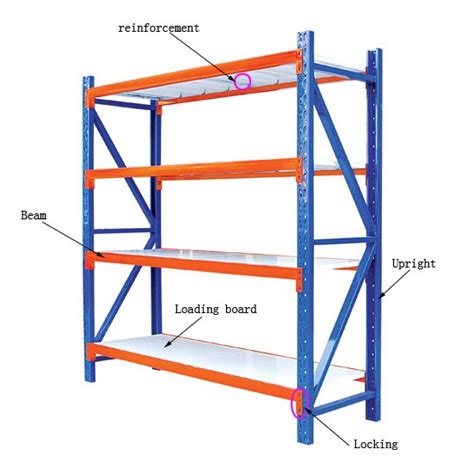 Warehouse Heavy Duty Stainless Steel Selective Pallet Racking From