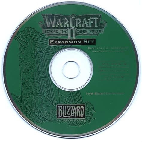 WarCraft II: Beyond the Dark Portal (1996) box cover art - MobyGames