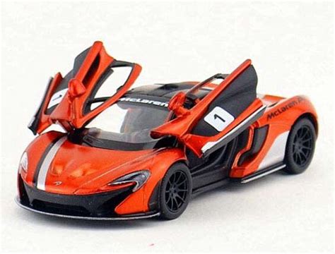 Yellow White Red Blue Kids 136 Diecast Mclaren P1 Toy Nm02b537