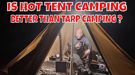 Winter Camping Overnighter In A Canvas Tent With A Wood Stove Is It