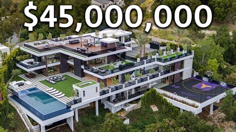 Inside A Los Angeles Modern Mega Mansion Youtube