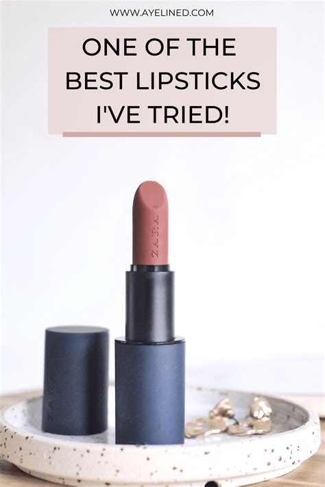 New Zara Beauty Lipstick Review Aye Lined Ukscottish Beauty