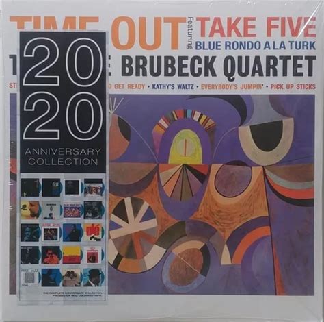 Dave Brubeck Quartet Time Out Vinilo Azul Nuevo Obivinilos Cuotas