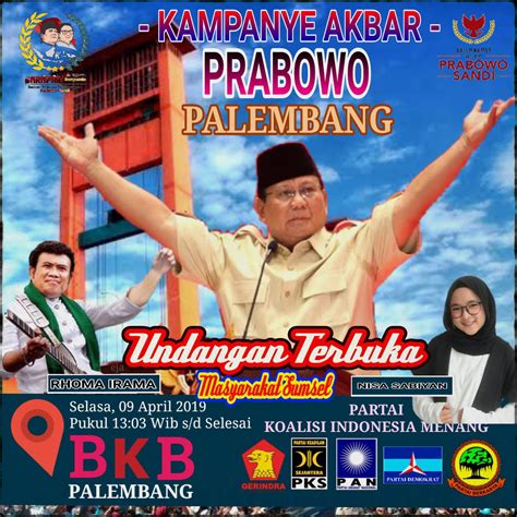 Kampanye Akbar Prabowo, Bagi Relawan yang ingin Ikut Konvoi, ini ...