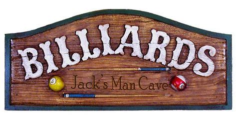 Billiards Personalized Sign In Personalized Signs Painted Signs