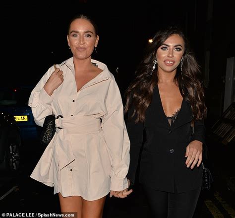 Love Island S Francesca Allen Puts On A Racy Display For Girls Night Out Daily Mail Online