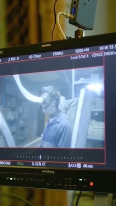 Eye Trap Saw X 2023 Behind The Scenes Bts Sawx Tobinbell Jigsaw