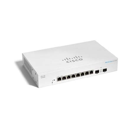 Cisco CBS220 8 Port GE FPoE 2x1G SFP CBS220 8FP E 2G EU