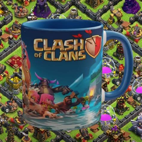 Clash of Clans Mug Video Game Mug Gaming Mug Gamer Mug Video Game Gift