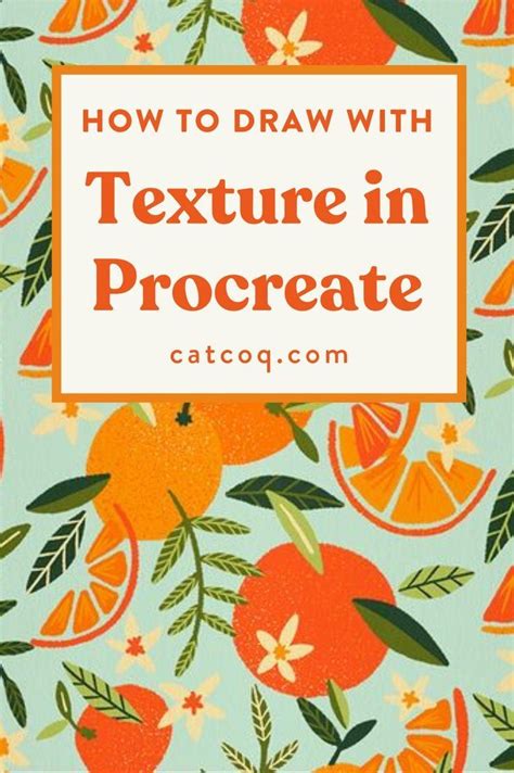 Procreate Tutorial Drawing With Texture In Procreate Artofit