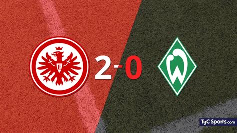 Eintracht Frankfurt vs Werder Bremen en vivo seguí el partido minuto