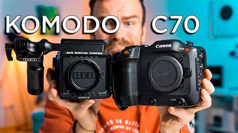 CANON C70 Vs RED KOMODO 6K Compared Dynamic Range Autofocus Image