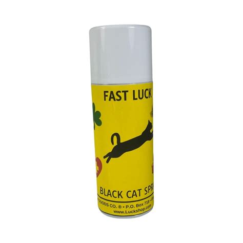 Black Cat Fast Luck Spray