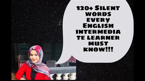 120 Silent Words Every English Intermediate Learner Must Know YouTube