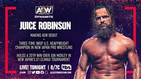 Ricky Mundorff On Twitter RT AEW Juice Robinson Faces AEW World