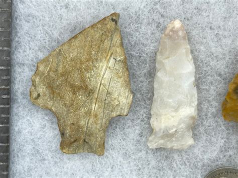 Authentic North Carolina Native American Arrowheads Lot Of Etsy