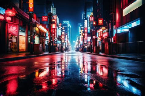 Night street tokyo architecture metropolis | Free Photo - rawpixel