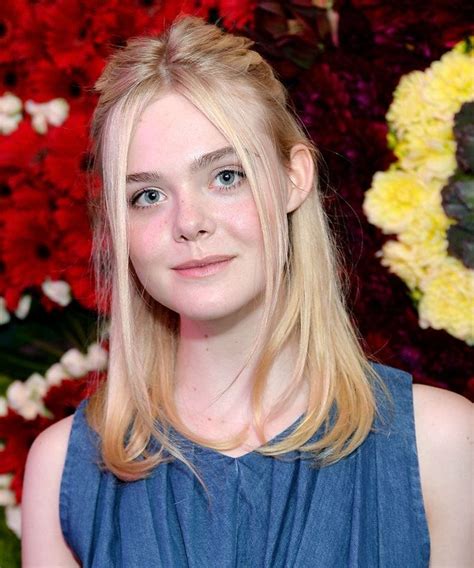 Elle Fanning All Pink Everything Makeup Celebrity Beauty Brigitte