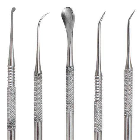 Dental Laboratory Stainless Steel Kit Wax Carving Tool Set Instrument