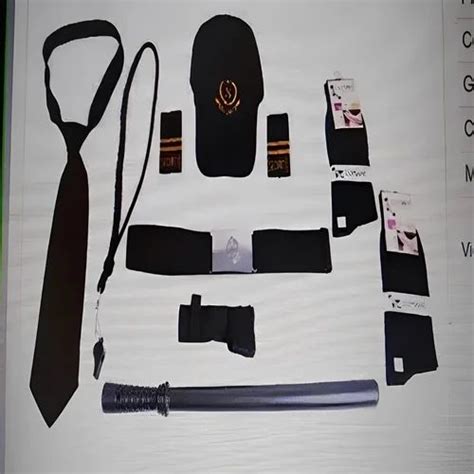 Polyester Black Security Guard Accessories, Size: Medium at Rs 100 ...