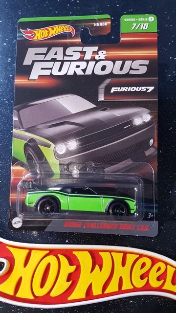 HOT WHEELS FAST Furious Dodge Challenger Drift Car Green More F F Listed PicClick UK