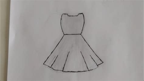 Kolay Elbise Çizimi How To Draw a Dress YouTube