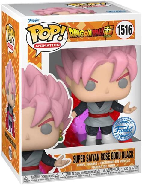 Figurina Pop Dragon Ball Super Super Saiyan Rose Goku Black