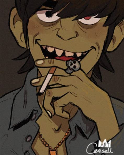 Murdoc Gorillaz Gorillaz Fan Art Jamie Hewlett Art Sunshine In A Bag