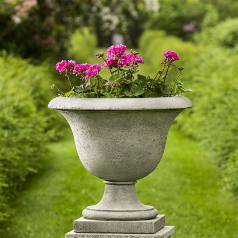 Fairfield Urn Large Cast Stone Planters Kinsey Garden Decor