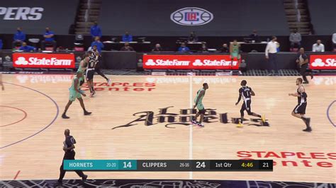 Two Point Three Point Field Goal Hornets Clippers Nba Official