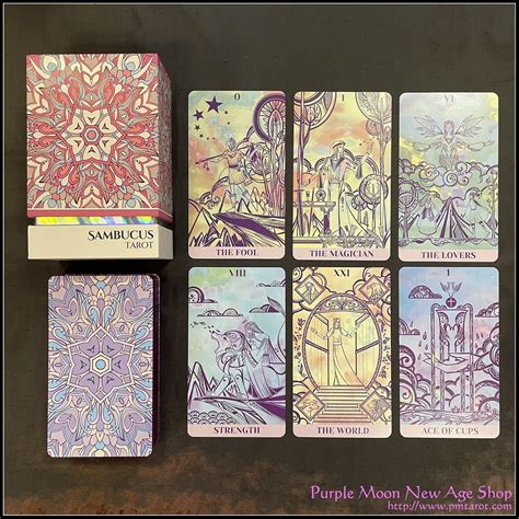 Purple Moon Sambucus Tarot Pink Limited Edition