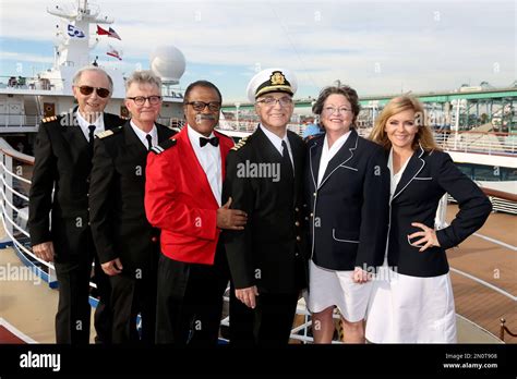 IMAGE DISTRIBUTED FOR PRINCESS CRUISES Left To Right Bernie Kopell