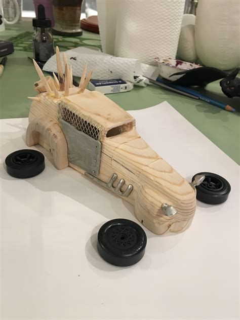 Mad Max Pinewood Derby Wooden Toys Plans Wood Toys Wooden Toy Car