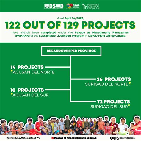 Dswd Field Office Caraga Outshines In Pamana Slp Implementation Dswd