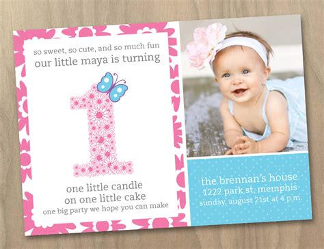 Free Printable 1st Birthday Invitations Dolanpedia