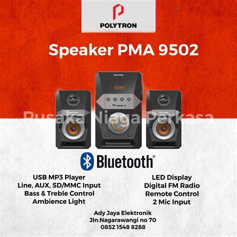 Jual Speaker Aktif Bluetooth Tipe Pma Shopee Indonesia