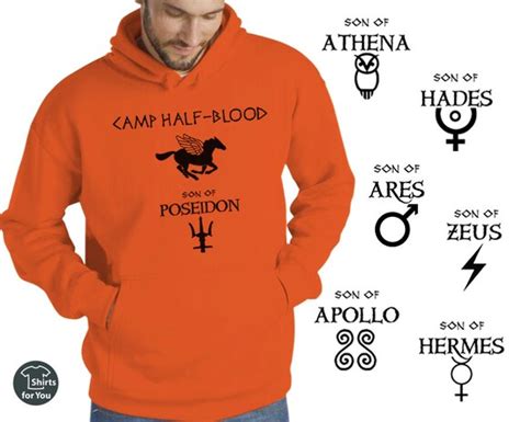 Camp Half Blood Hoodie Percy Jackson Pullover By Shirtsforyounet