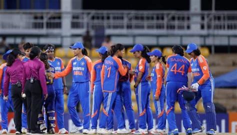 Womens Asia Cup 2024 India Qualify For Semi Finals With Emphatic 82