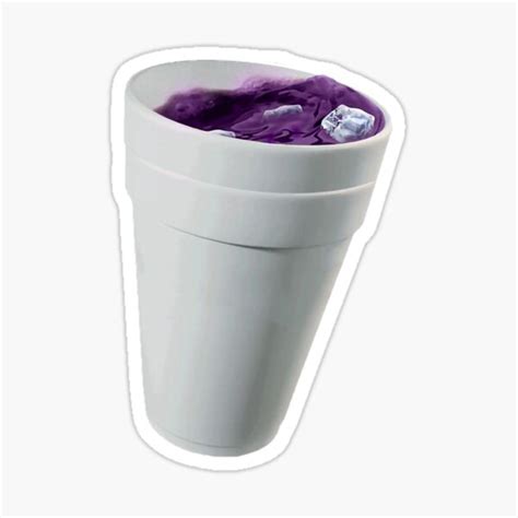 Lean Double Cup Sticker For Sale By Mirceaspartan Redbubble