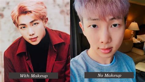 Bts Band Members Without Makeup Plus Skincare Secrets Revealed