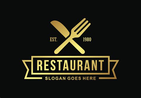 Restaurant logo template design vector 21809543 Vector Art at Vecteezy