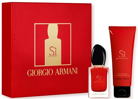 Giorgio Armani Si Passione Eau De Parfum T Set