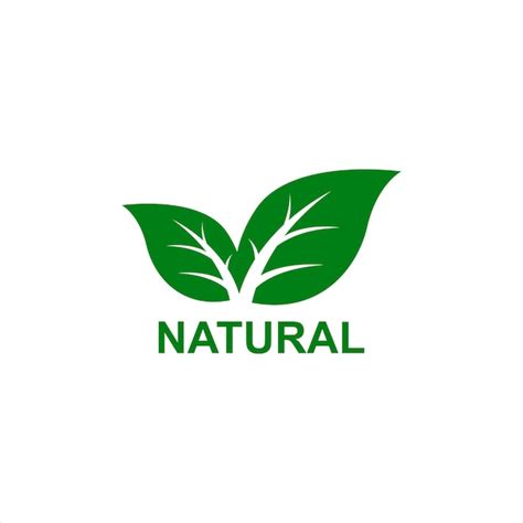 Premium Vector | Natural Logo Vector