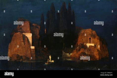 Arnold böcklin l isola dei morti immagini e fotografie stock ad alta