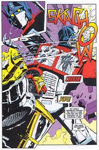 Optimus Prime G1 Marvel Comics Continuity Transformers Wiki