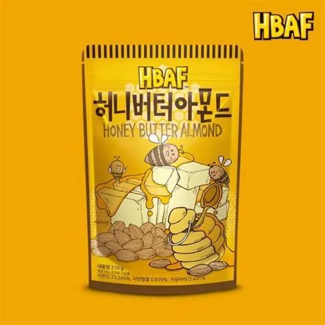 Hbaf Honey Butter Almond 210g Lazada Ph